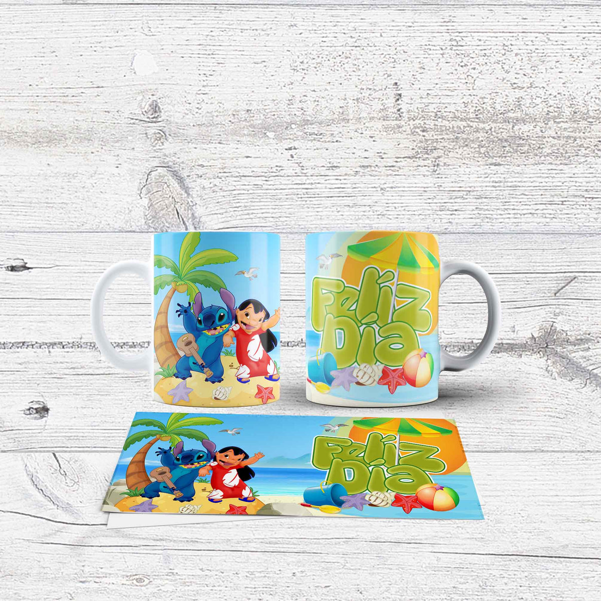 Tazas Impresas Lilo y Stitch
